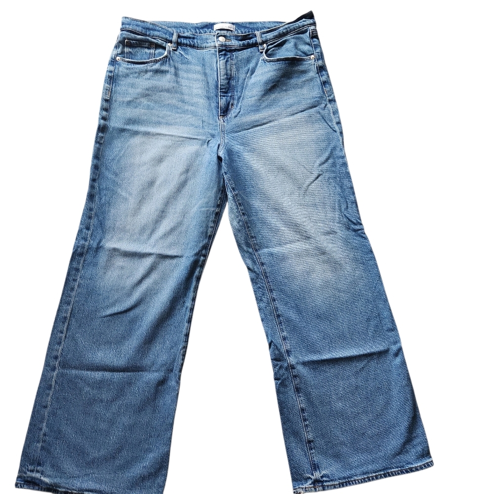 LOFT Light Blue Wide Leg Jeans